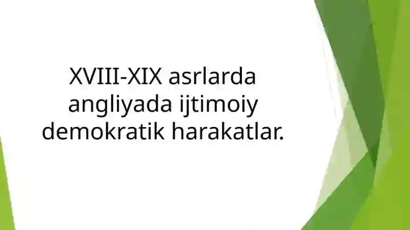 Inqilobarafasida Angliyaning iqtisodiy-vasiyosiyahvoli 2