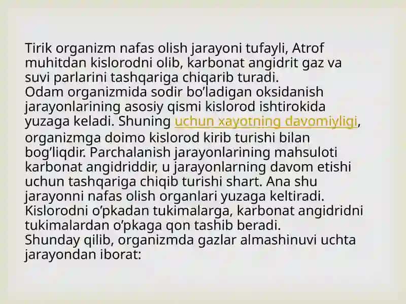 Nafastizimining yosh xususiyatlari va gegenasi 2