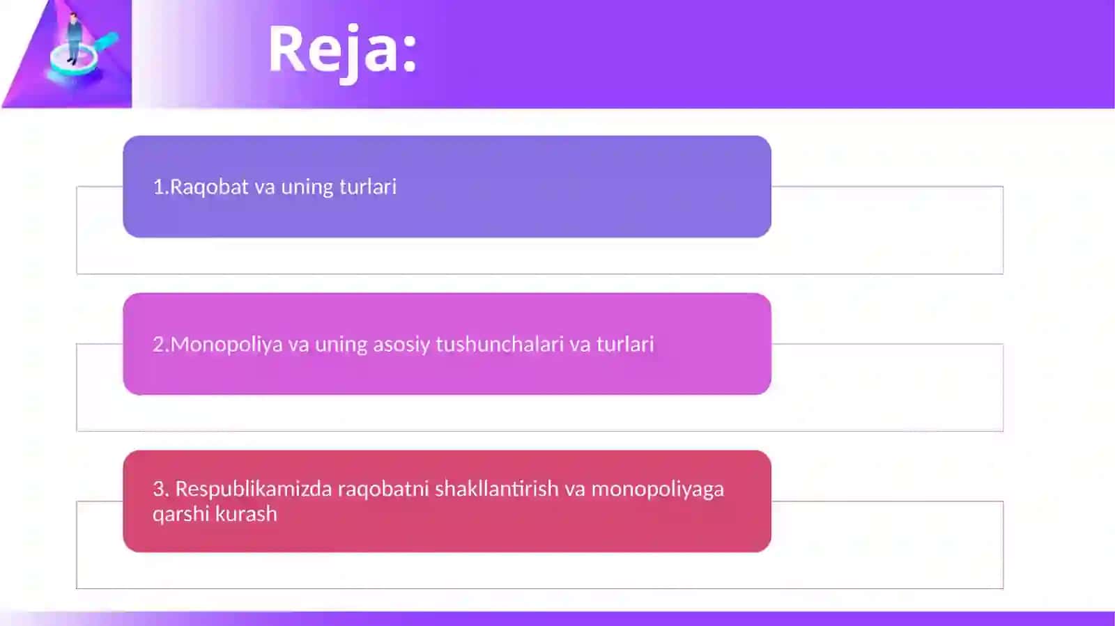 Raqobat va Monopoliya 2