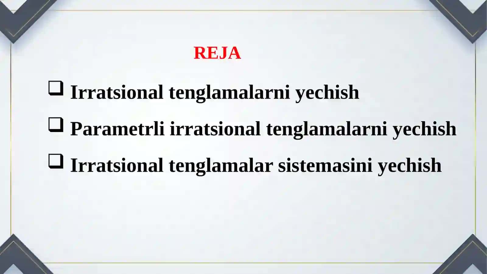 Matematikavaunioʻqitish metodikasi 2
