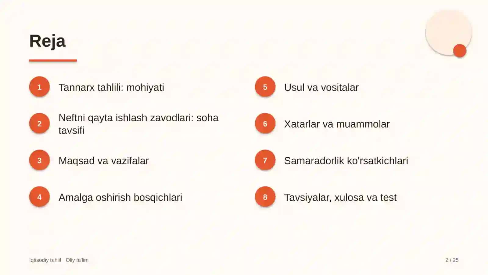 neftni qayta ishlash zavodlarida tannarx tahlili 8758 2