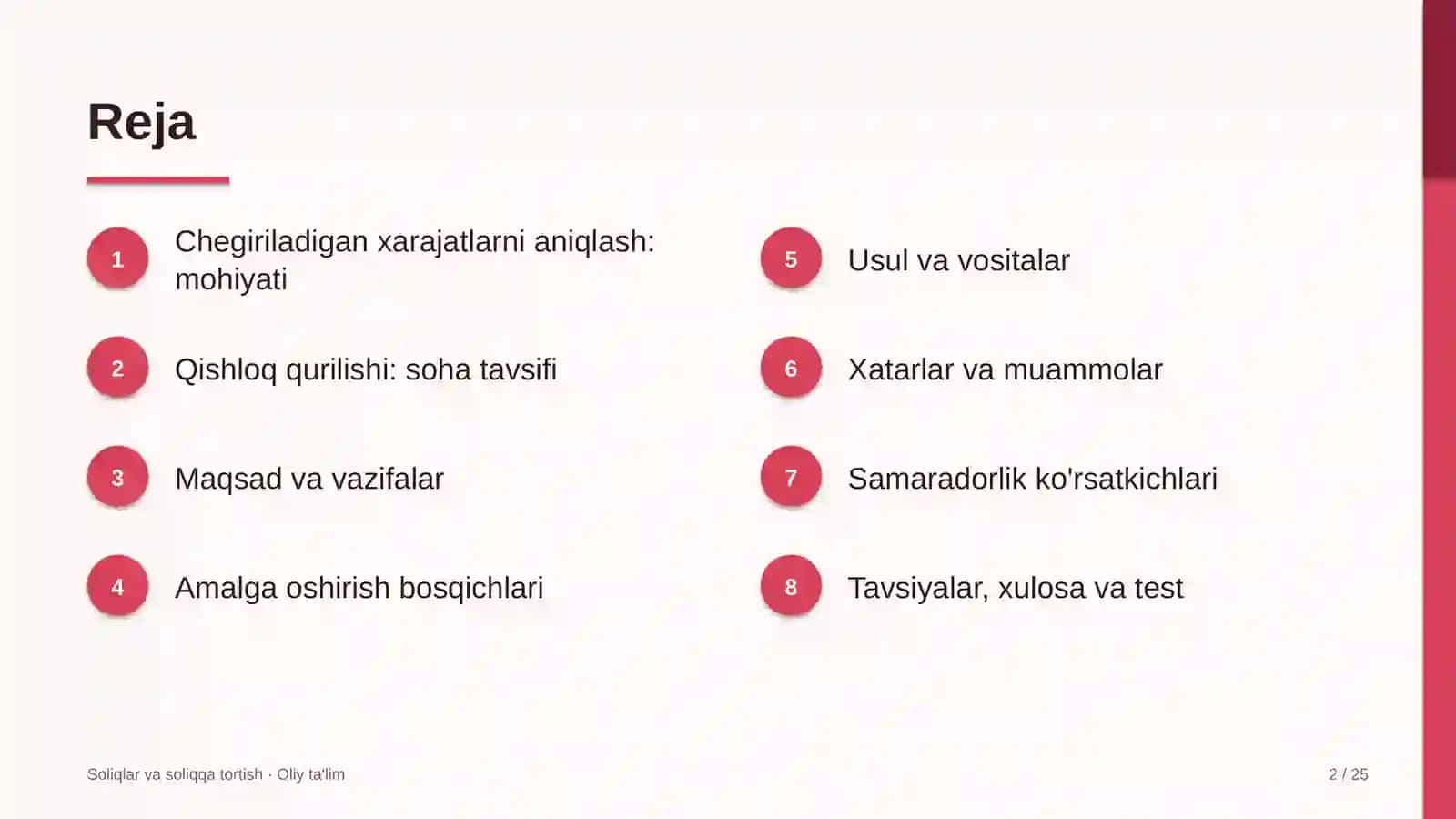 qishloq qurilishida chegiriladigan xarajatlarni aniqlash 4225 2