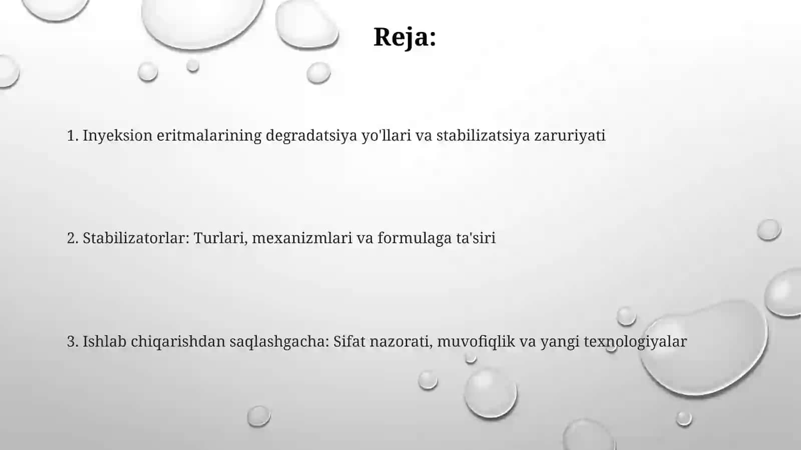 Inyeksioner itmalarni barqarorlashtirish usullari 2