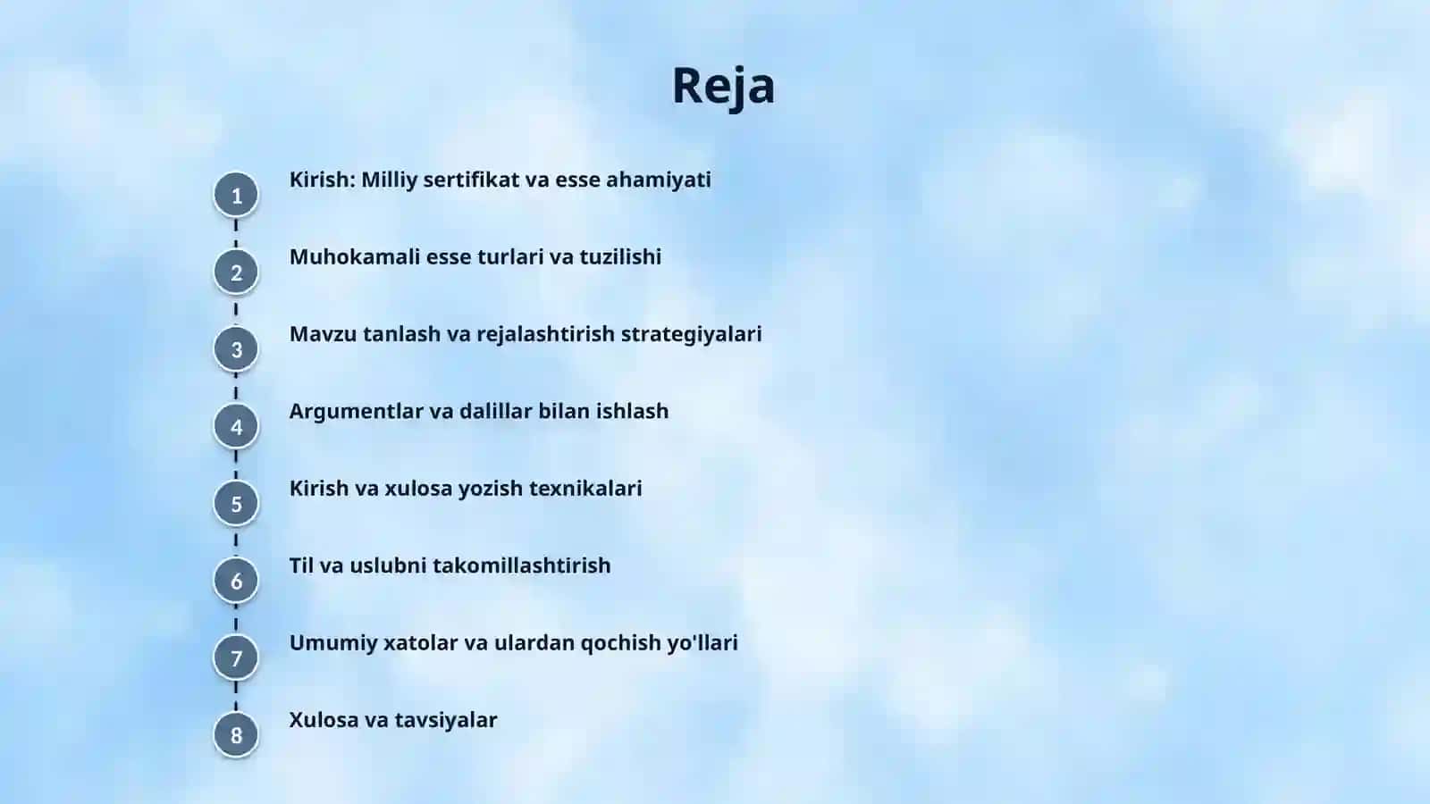 Ona tilidan Milliy sertifikatda esse yozishni o'quvchilarga o'rgatish. Qiziqarli, oson va aniq tarzda 2