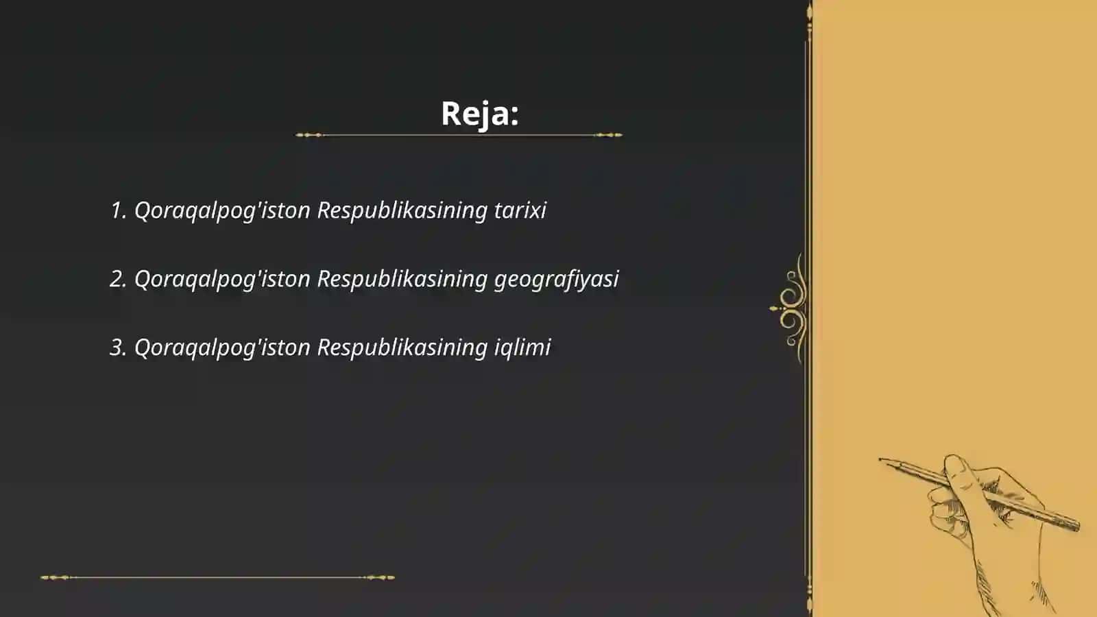 Qoraqalpog'iston Respublikasi Tarixi 2