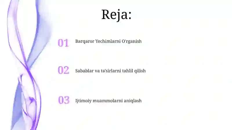 Barqaror Yechimlarni O'rganish 2