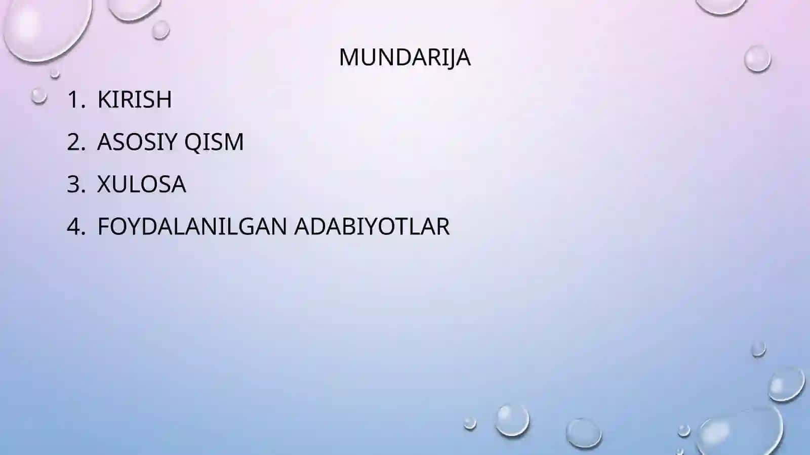 Ma’lumotlar bazasi 2