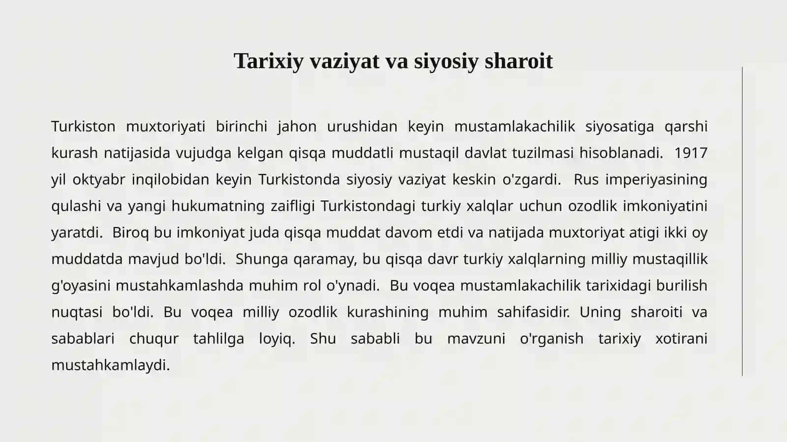 Turkiston Muxtoriyati 2