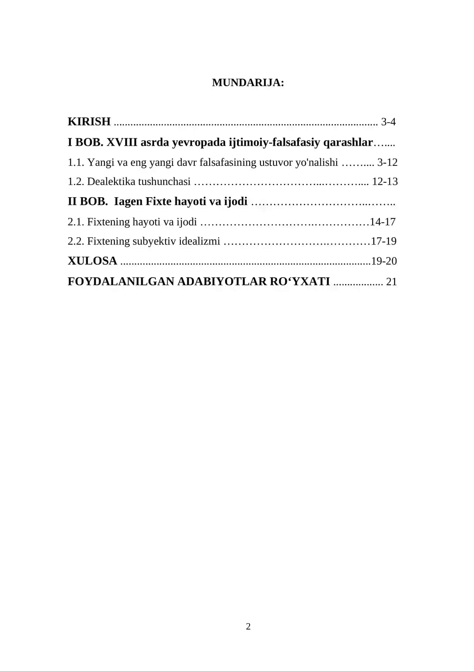 FIXTENING DIALEKTIK QARASHLARI 2
