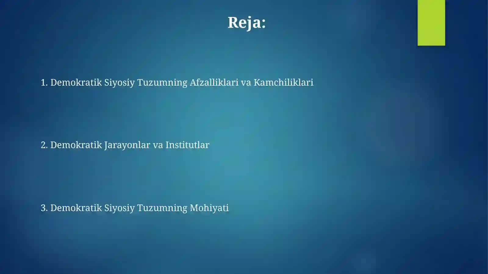 Demokratik Siyosiy Tuzumning Afzalliklari va Kamchiliklari 2