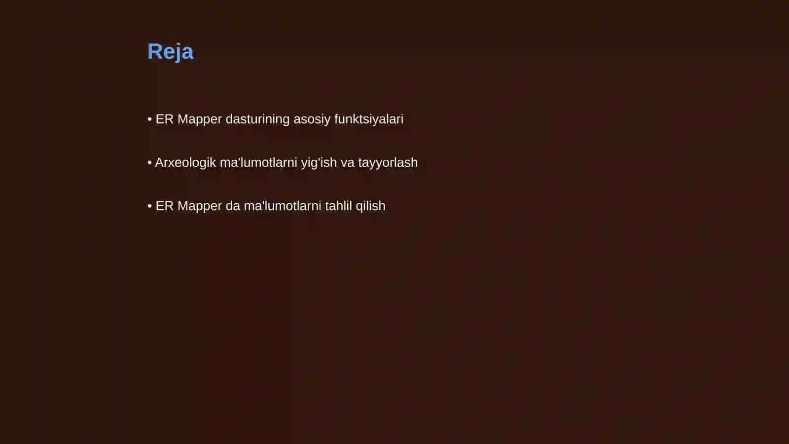 ER Mapper dasturi 2