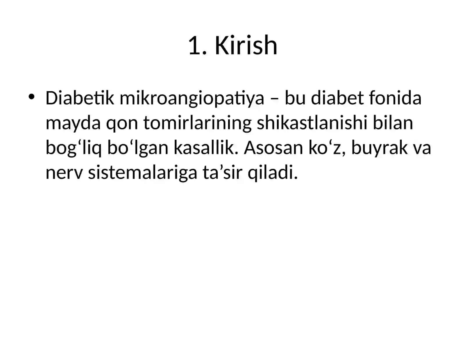 DIABETIK MIKROANGIOPATIYA 2