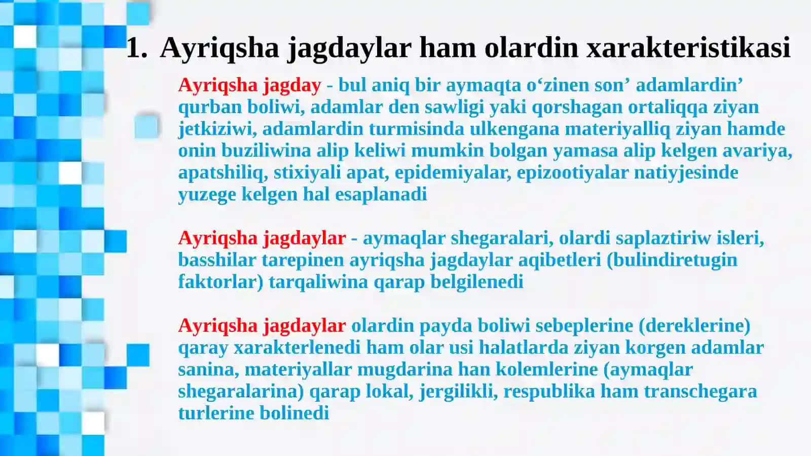 Ayriqsha Jagdaylarda Mamlekettin Ekonomikaliq Qawipsizligin Ta'miyinlew Jollari 2