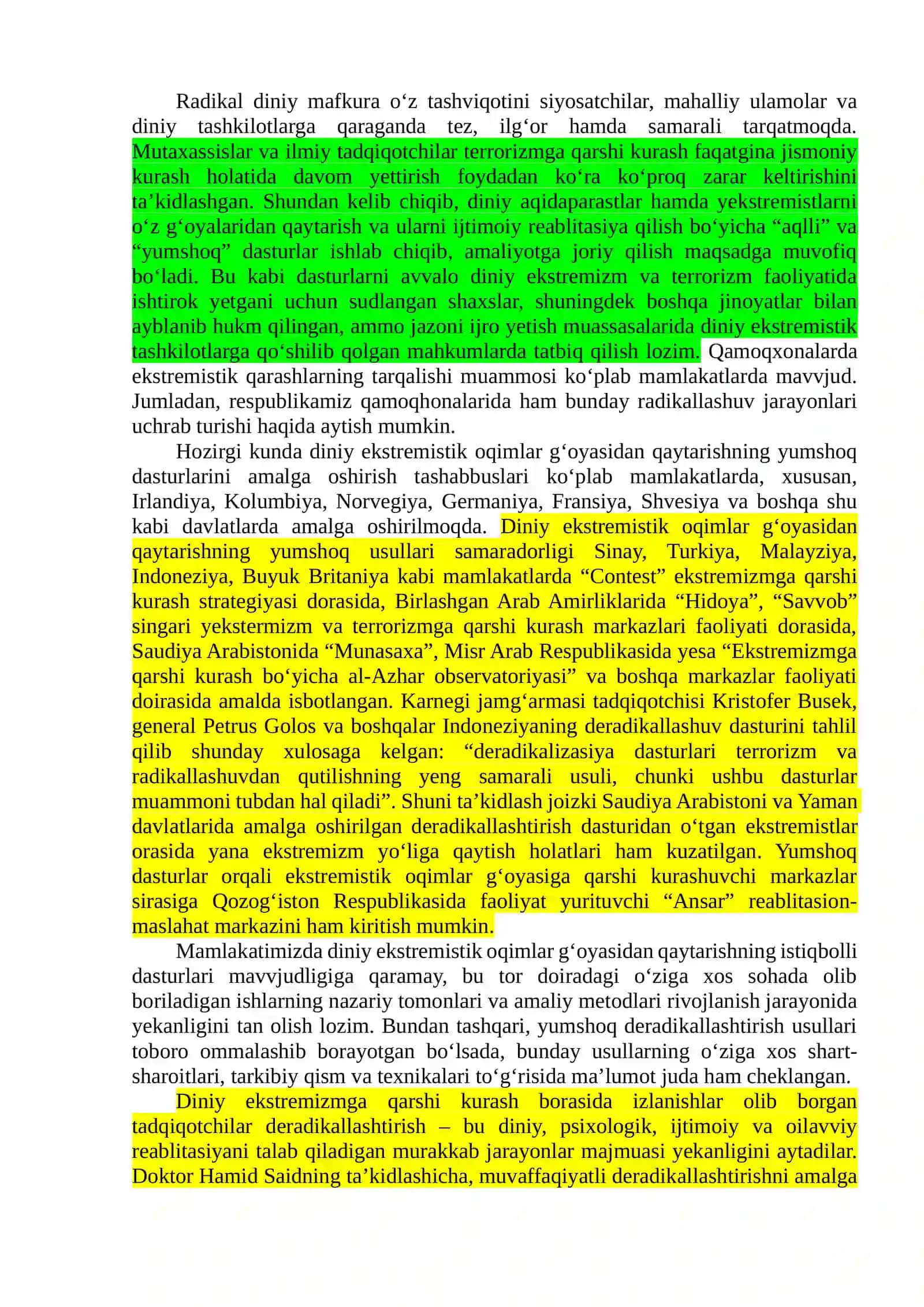 Xalqaro diniy tashkilotlar faoliyatining tarixi 2