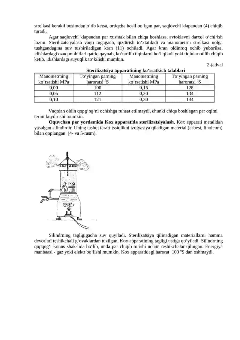 Pasterizatsiya va sterilizatsiyalash usullari 2