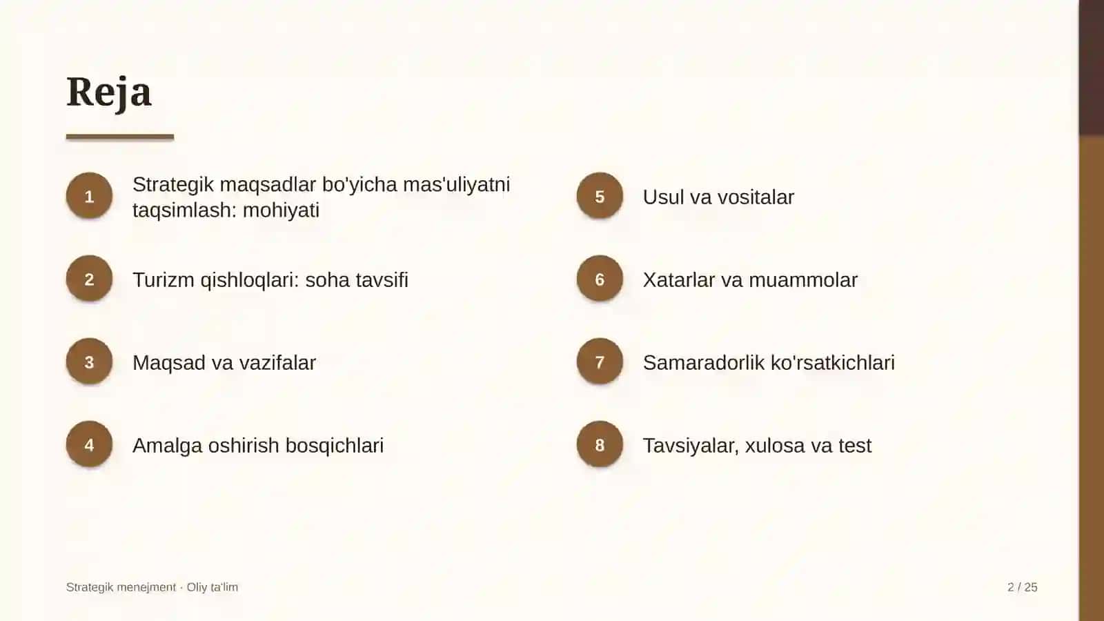 turizm qishloqlarida strategik maqsadlar bo'yicha mas'uliyatni taqsimlash 3178 2