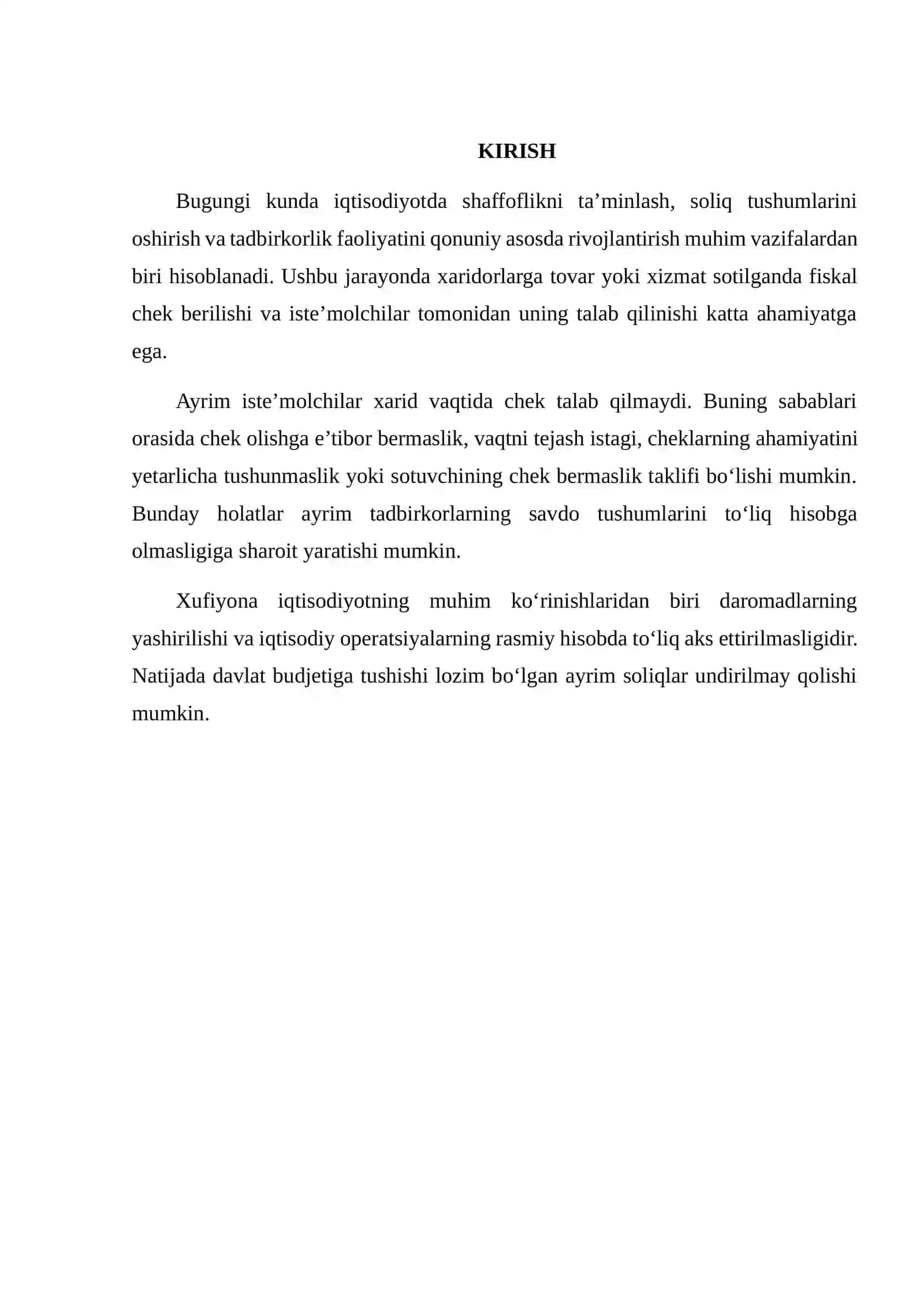 ISTE’MOLCHILARNING CHEK TALAB QILMASLIK ODATLARI VA UNING XUFIYONA AYLANMAGA TA’SIRINI STATISTIK O‘RGANISH 2