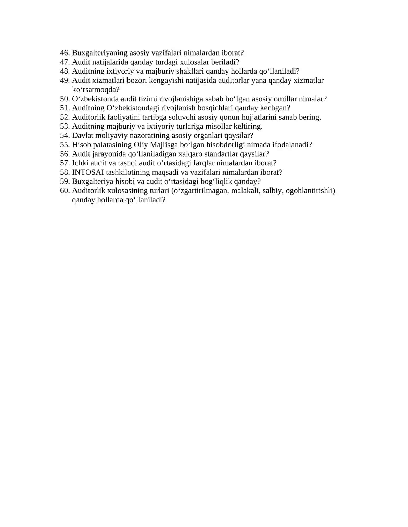 Auditning tushunchasi 2