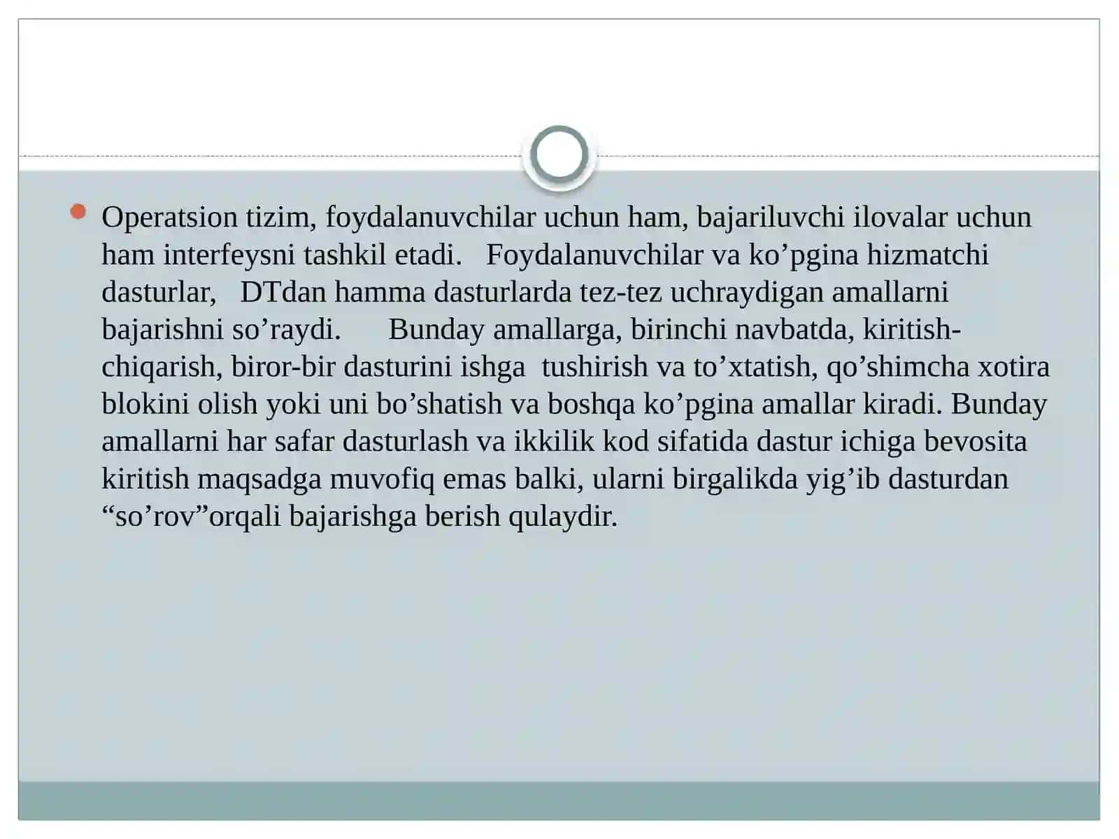 Resurslarni boshqarish 2