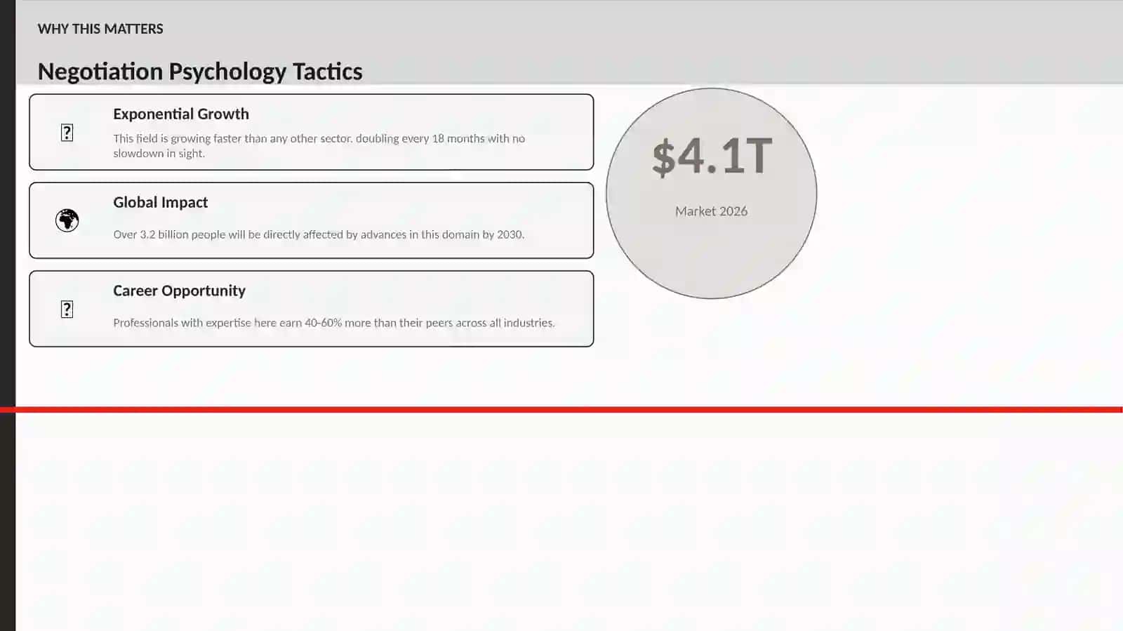 Negotiation Psychology Tactics 2