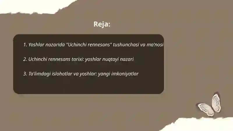 Uchinchi Rennesans 2