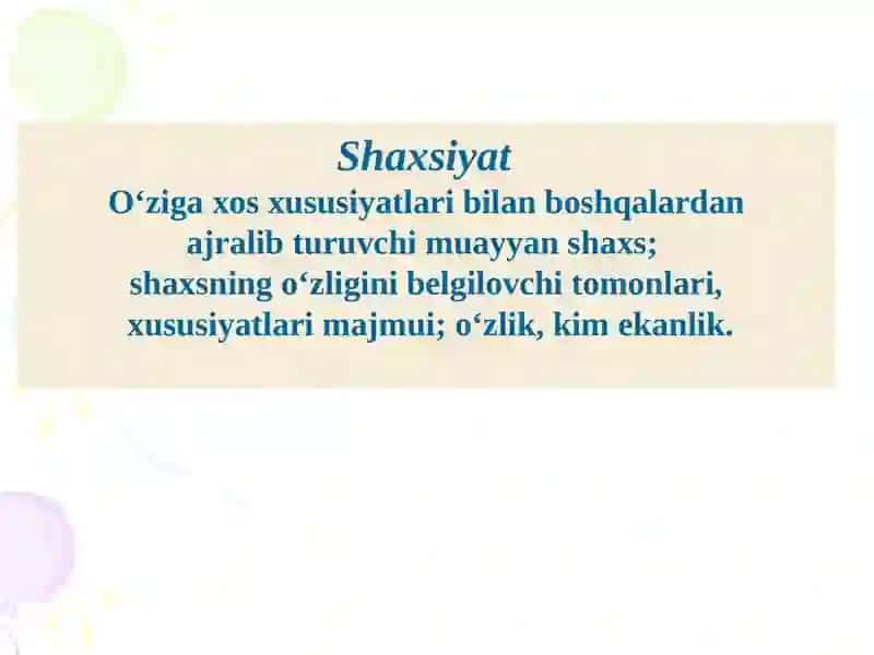 Shaxslar va guruhlarning motivatsiyasi. Ta’lim varivojlanish. Sertifikatlash. 2