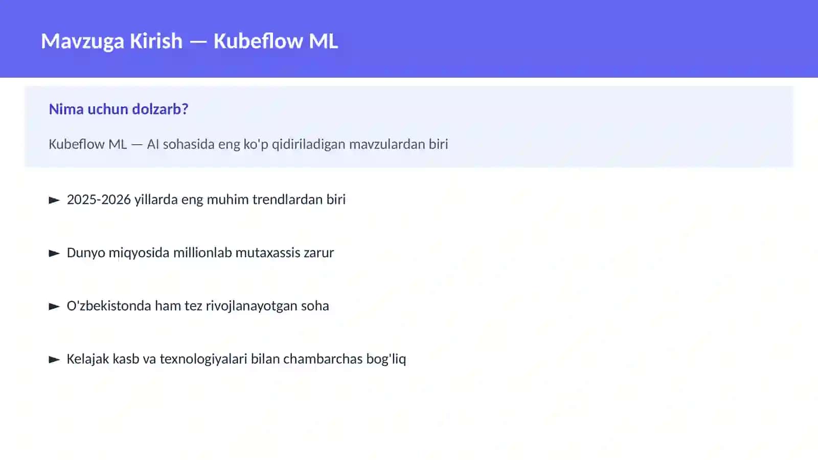 Kubeflow ML 2