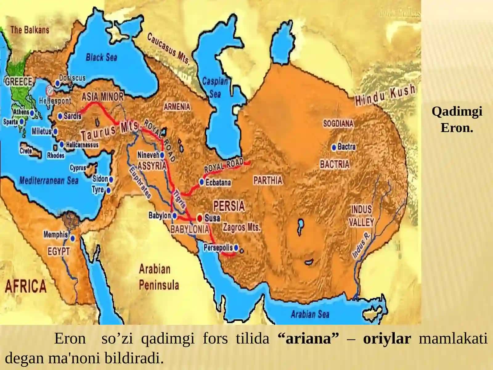 Qadimgi Eron. Qadimgi Hindiston. (Tarix) 2