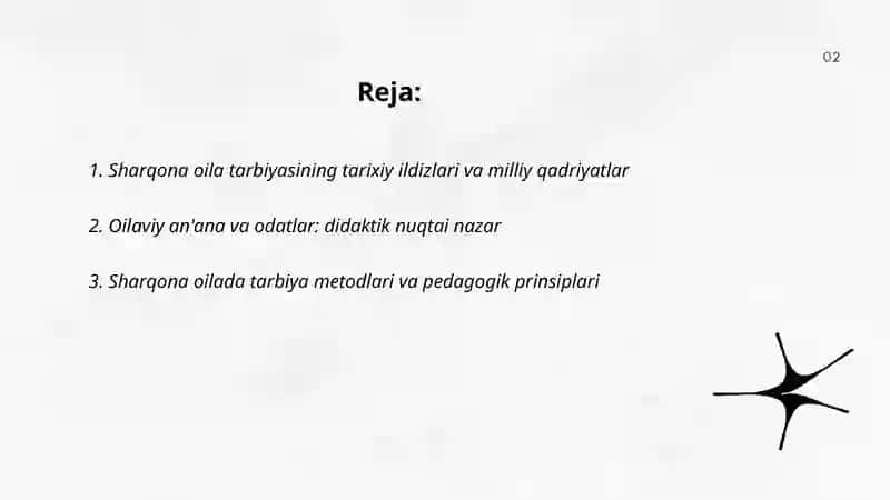 Sharqona oila tarbiyasi-milliy qadriyat sifatida. Didaktika-ta’lim nazariyasi 2