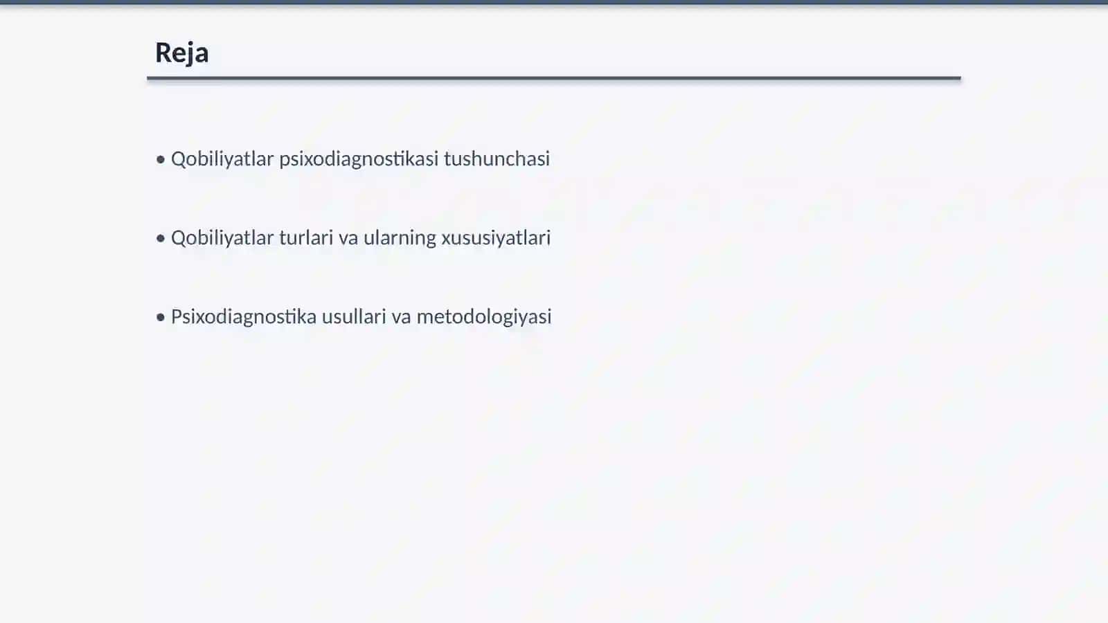 Qobiliyatlar psixodiagnostikasi 2