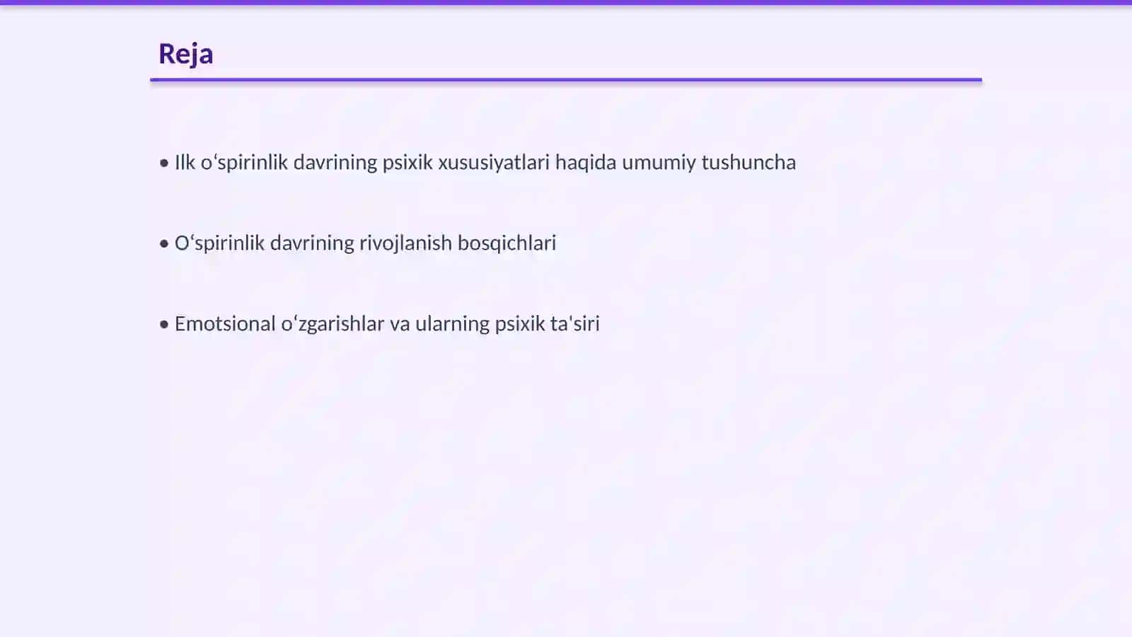 Ilk o‘spirinlik davrining psixik xususiyatlari 2