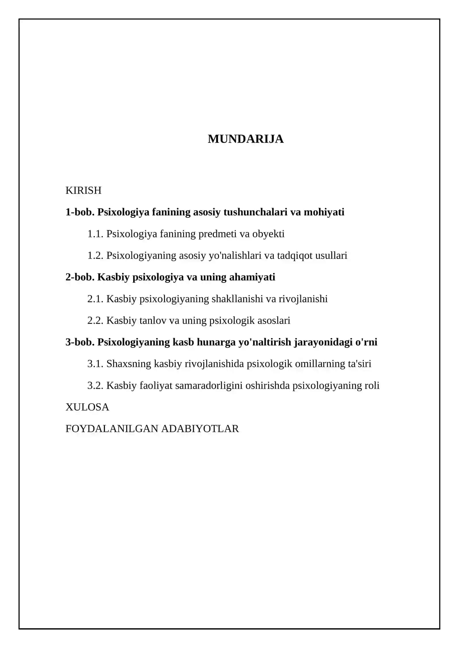 Psixologiya fanining kasb hunarga yo'naltirishdagi ahamiyati 2