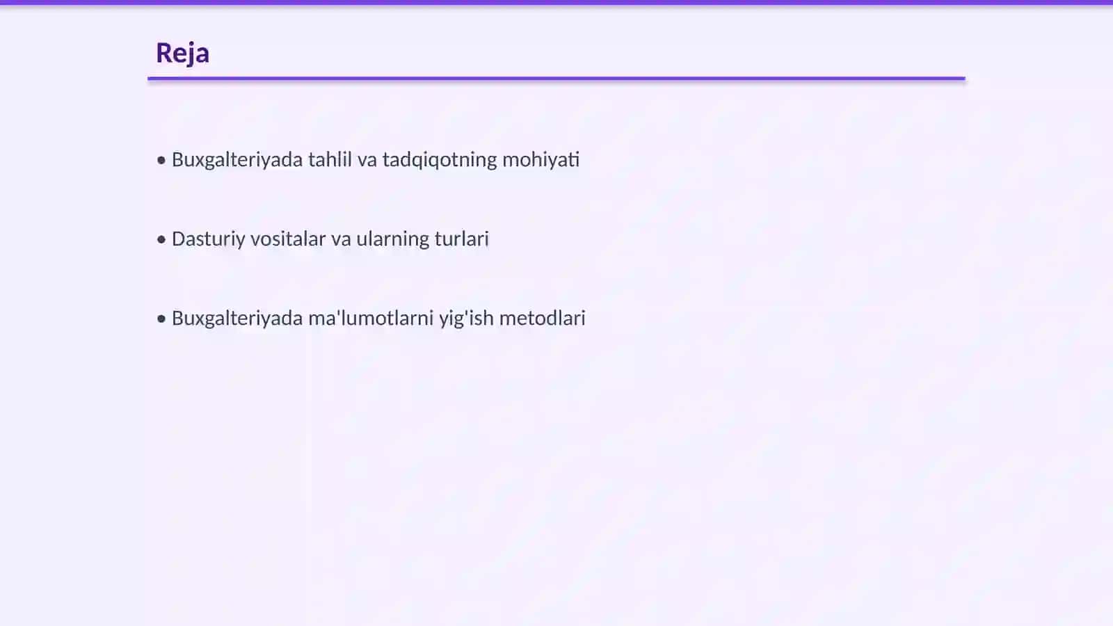 Buxgalteriyada tadqiqot va tahlil: dasturiy vositalar orqali amalga oshirish 2