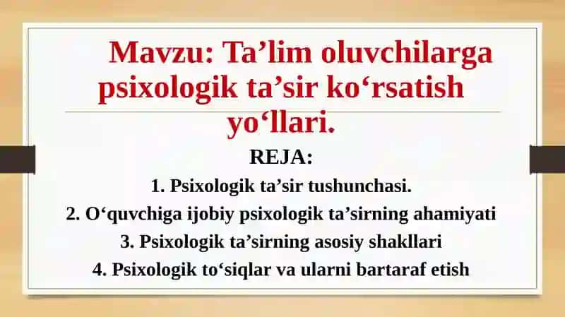 taʼlim oluvchilarga psixologik tas'ir 2