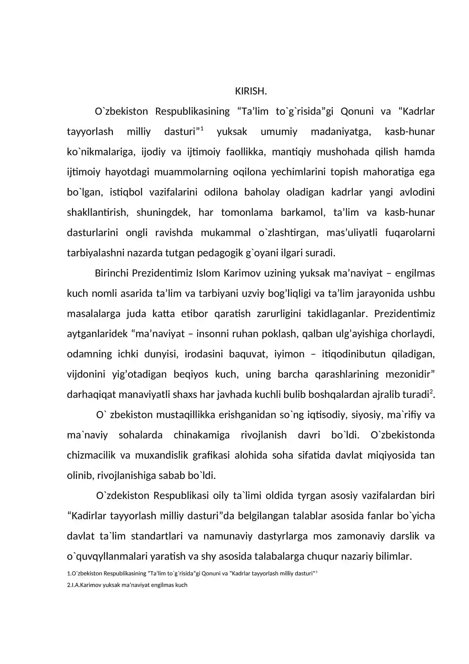 CHIZMACHILIK FANINING TARIXI 2