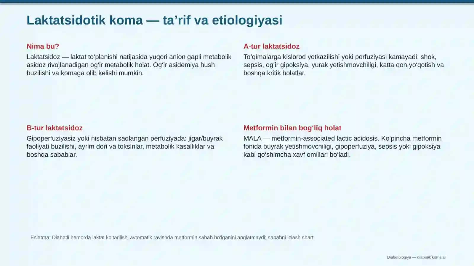 Diabetik komalar 2