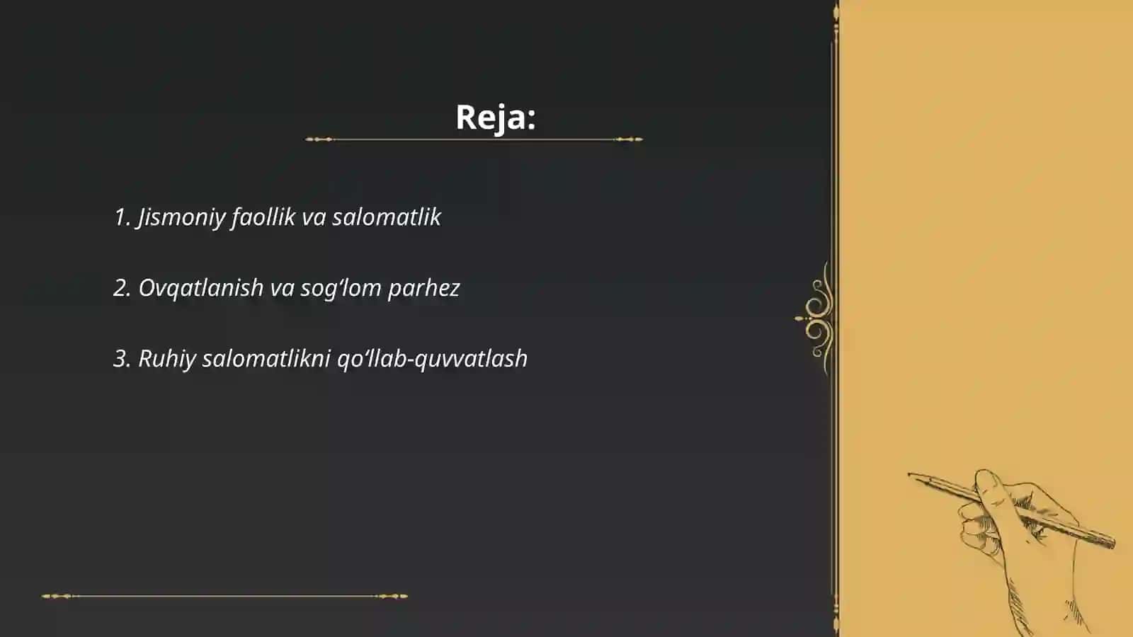 Salomatlik jismoniy, ruhiy va ijtimoiy farovonlik sifatida 2