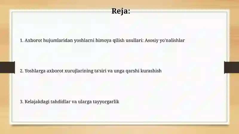 Yoshlarni axborot xurujidan ximoyalash shakli 2