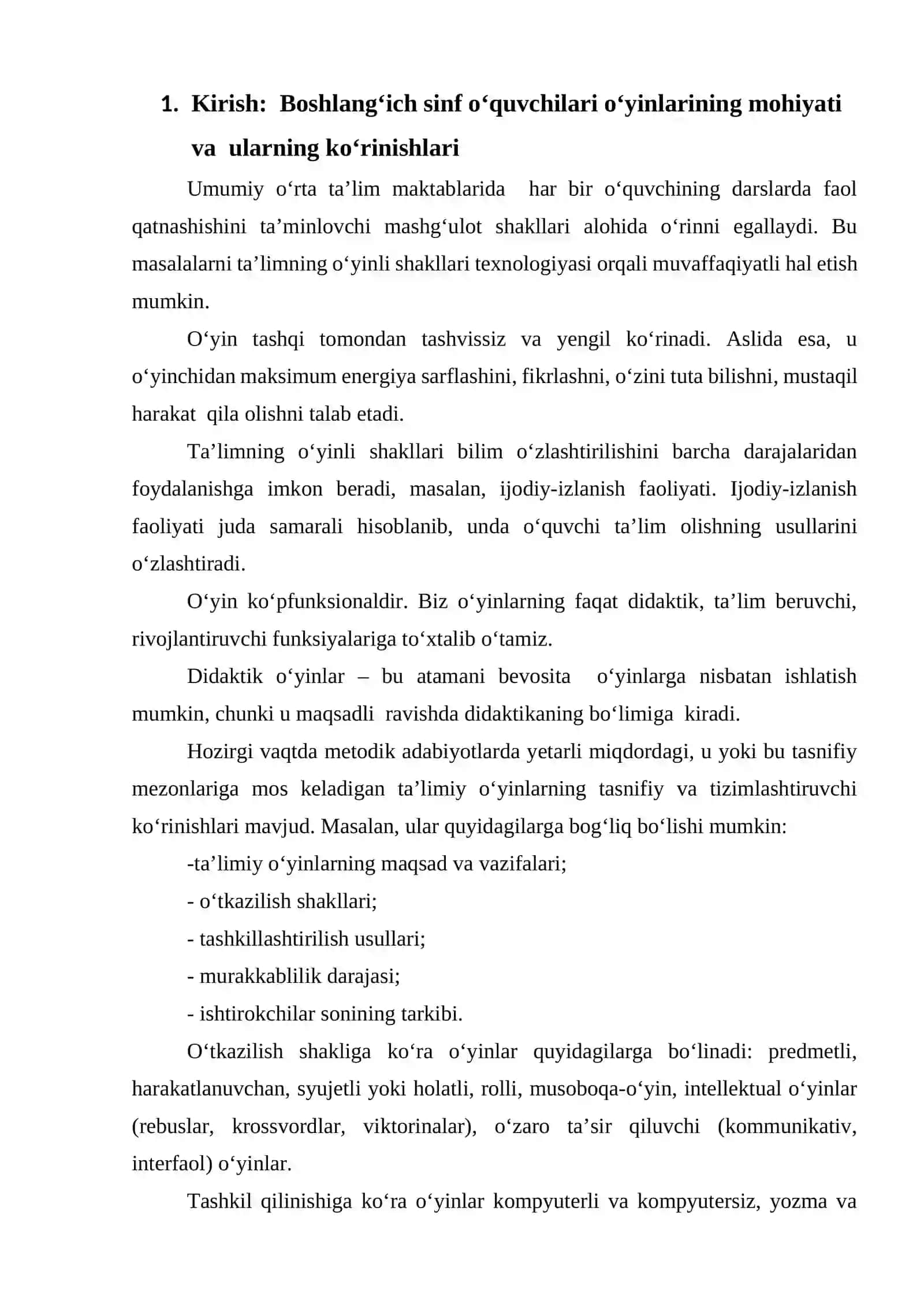 Matematika darslarida didaktik o'yinlardan foydalanish 2
