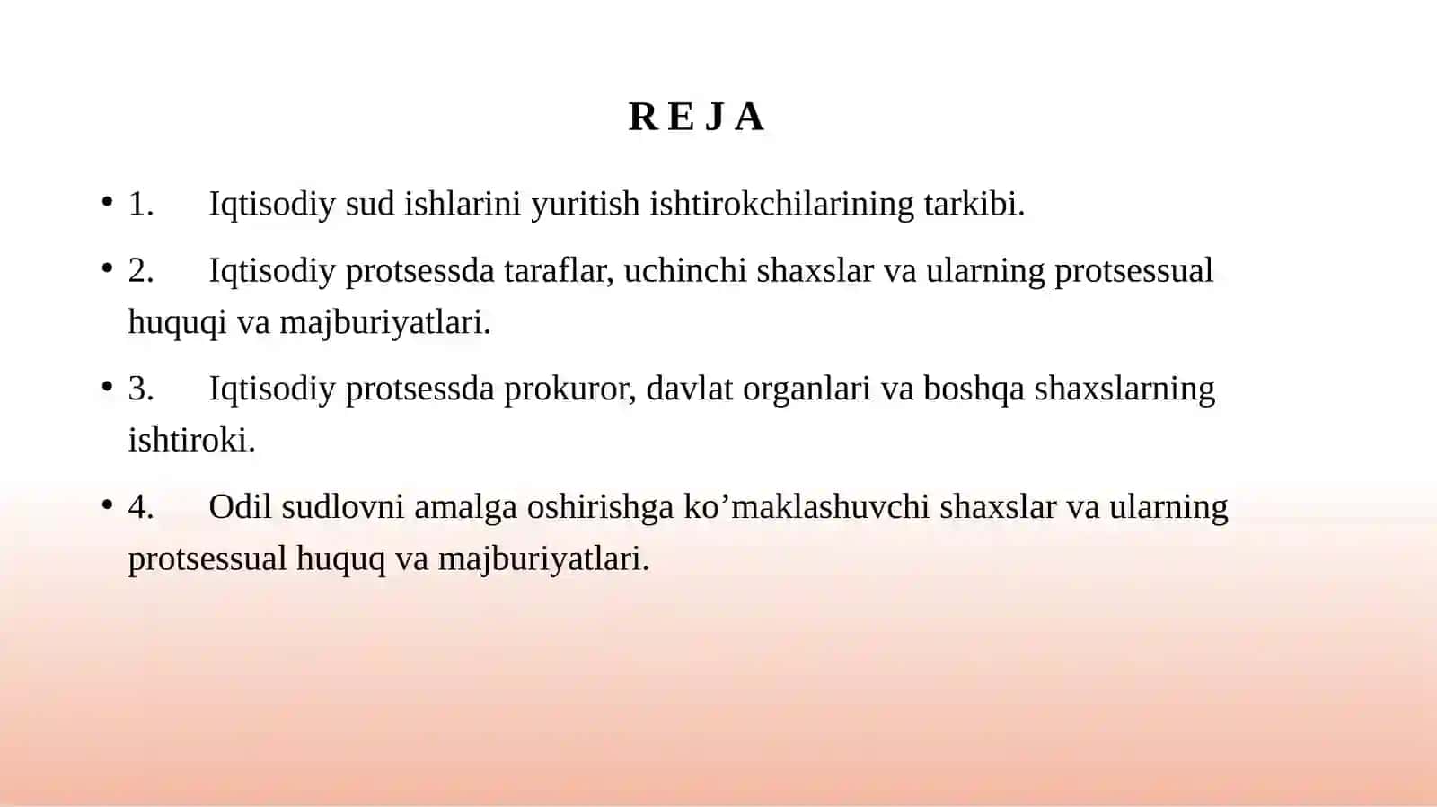 Iqtisodiy sud ishlarini yuritish ishtirokchilari 2