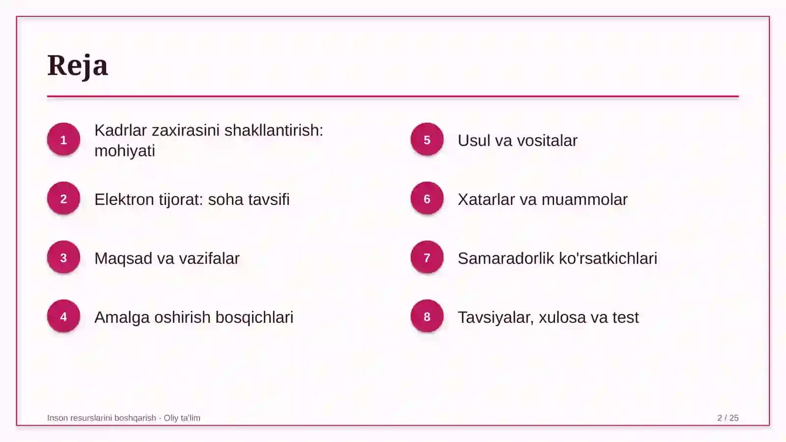 elektron tijoratda kadrlar zaxirasini shakllantirish 6608 2