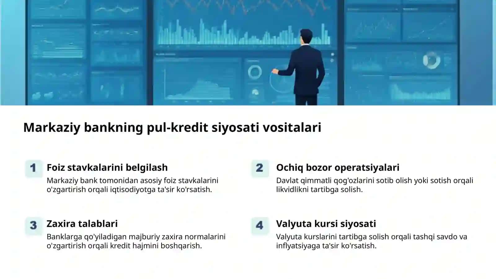 Markaziy bank: iqtisodiyotning yurak urishi 2