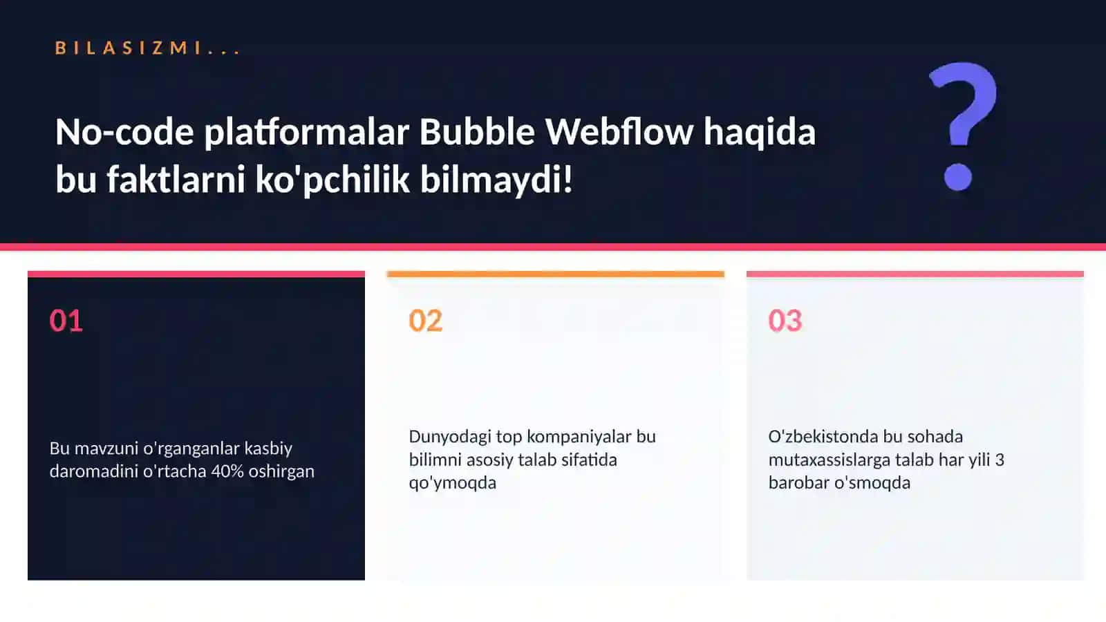 No-code platformalar Bubble Webflow 2
