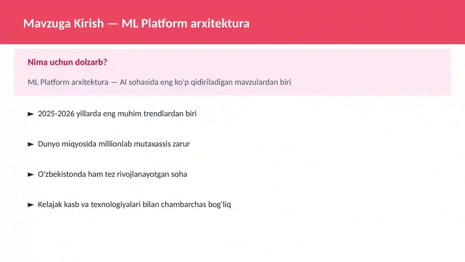 ML Platform arxitektura 2