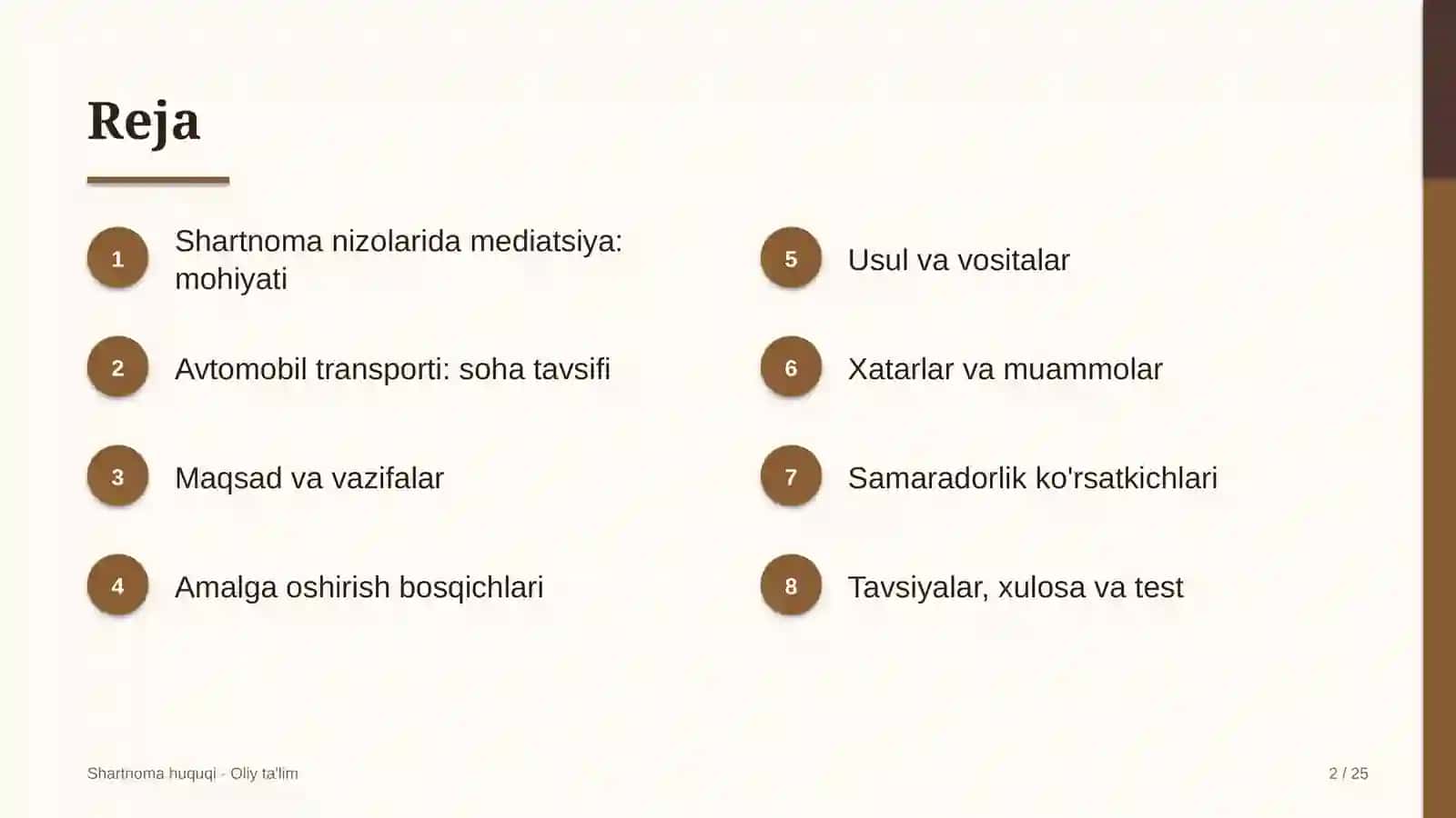 Avtomobil transportida shartnoma nizolarida mediatsiyadan foydalanish 2