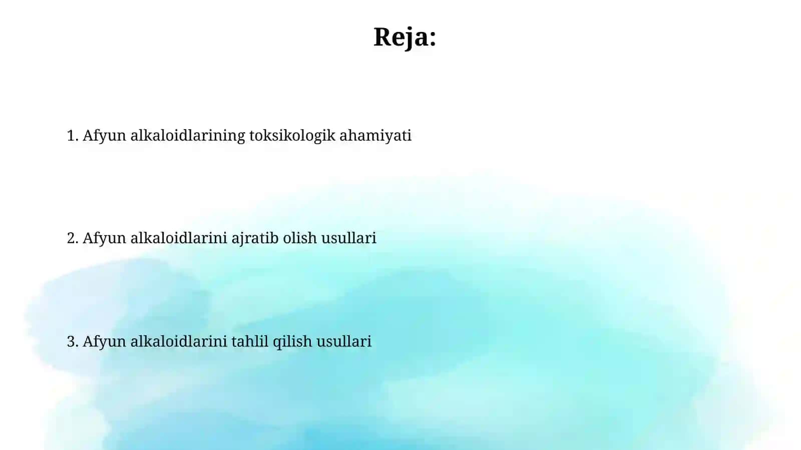 Afyun alkaloidlari 2