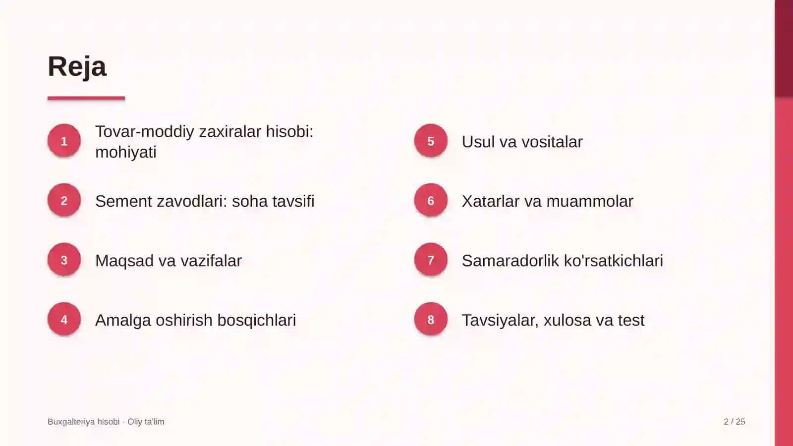 sement zavodlarida tovar moddiy zaxiralar hisobi 7195 2
