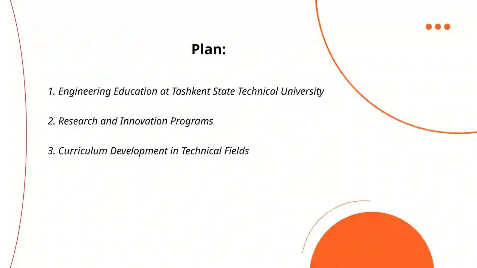 Engineering Education at Tashkent State Technical University 2