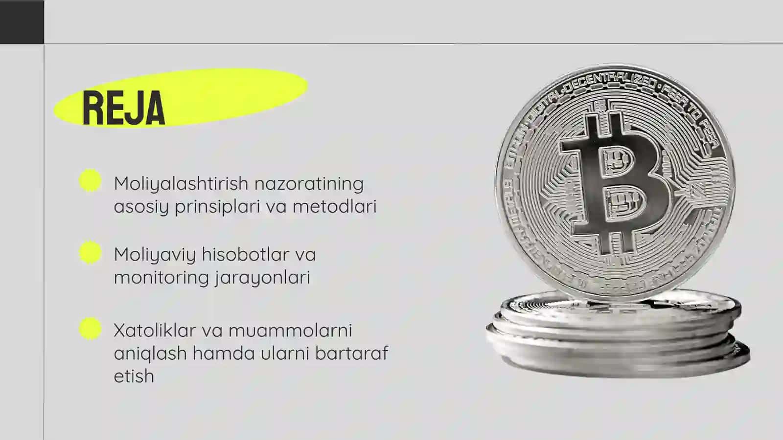 Moliyalashtirish nazorati 2