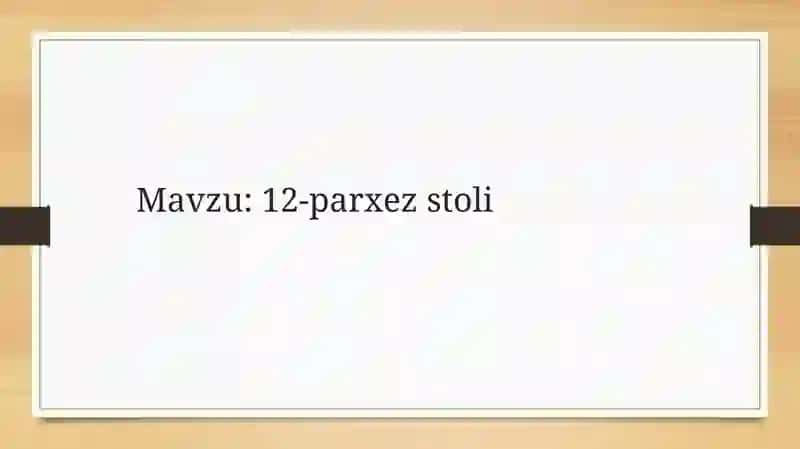 12-parxez stoli 2